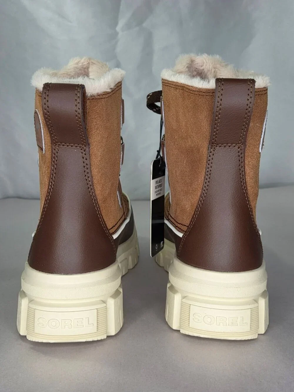 SOREL Tivoli V Waterproof Winter Boots - Velvet Tan/Tobacco, Size: 8